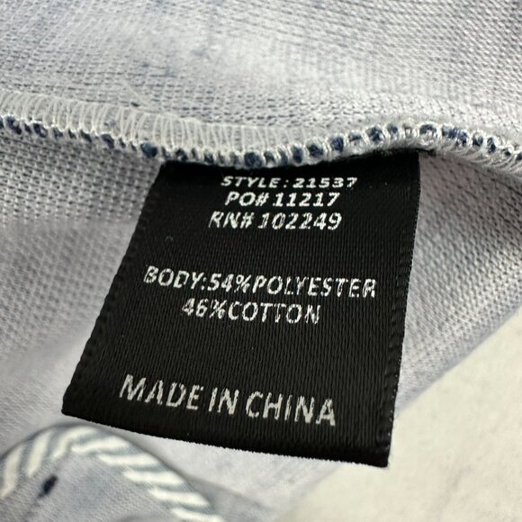 Skies Are Blue Womens M Blazer Jacket With 3/4 Sleeves Polyester & Cotton Blend - Picture 4 of 7